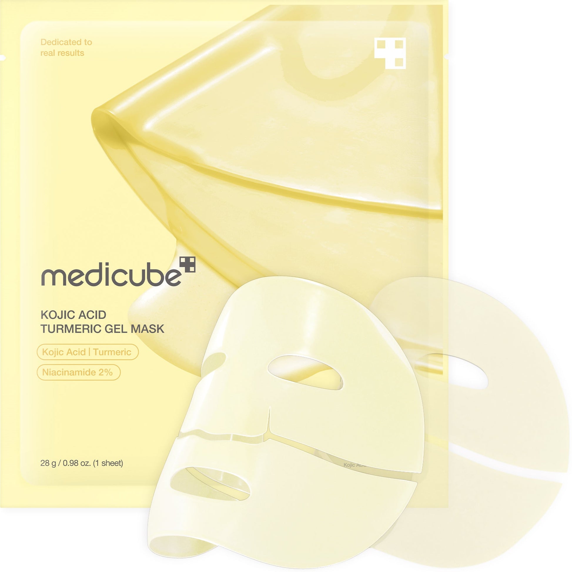 Kojic Acid Turmeric Brightening Gel Mask 28g - Medicube
