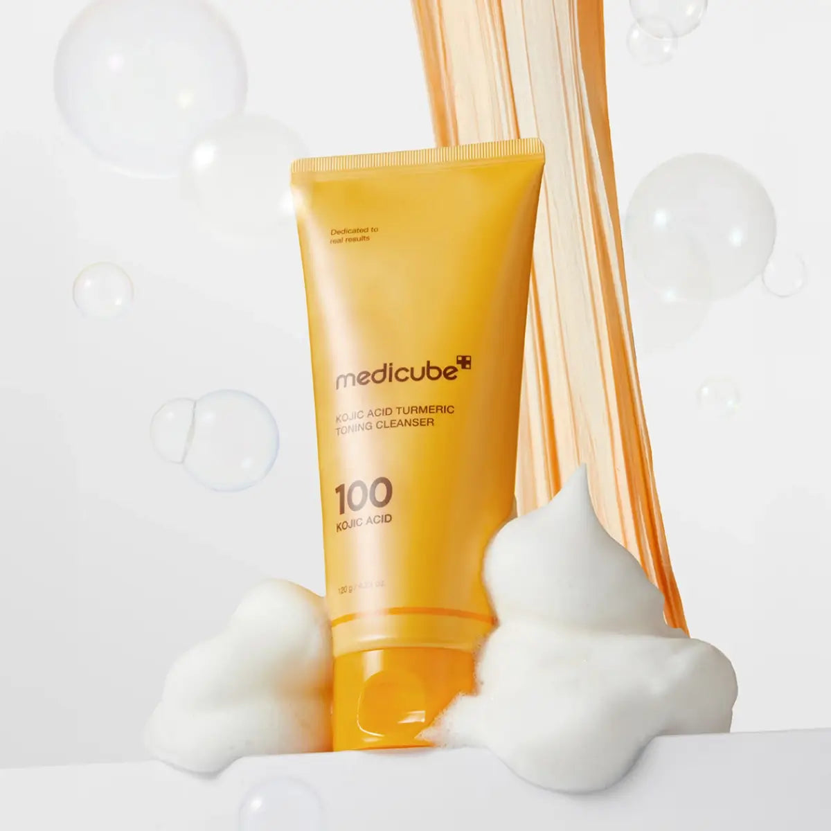 Medicube Kojic Acid Turmeric Toning Cleanser (Daily Glow 🧼)