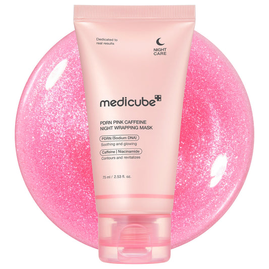 PDRN Pink Caffeine Night Wrapping Mask - Medicube