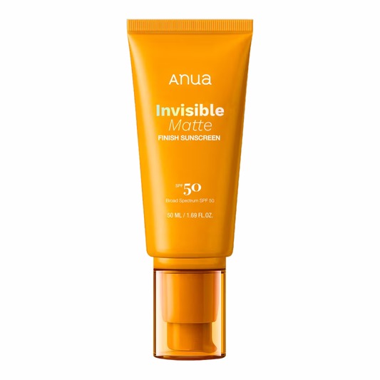 Invisible Matte Finish Sunscreen SPF50 50ml - Anua