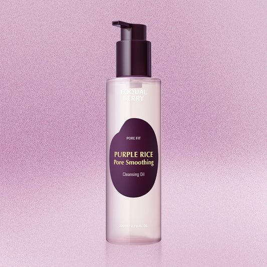 Purple Rice Anti Pores Cleansing Oil 200ml - Eqqual Berry